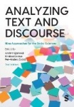 Analyzing Text and Discourse - Nine Approaches for the Social Sciences