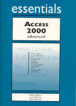 Access 2000 Essentials Advanced