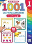Active Minds 1001 First Grade Learning Activities - A Steam Workbook