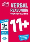 11+ Verbal Reasoning Quick Practice Tests Age 9-10 (Year 5) - For the 2026 Gl Assessment Tests