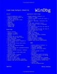 WinDbg - A Reference Poster and Learning Cards