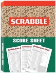 Scrabble Score Sheet - Scrabble Game Record Book, Scrabble Score Keeper, Scrabble Score Pad for 2 players