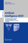 Artificial Intelligence XXXV - 38th SGAI International Conference on Artificial Intelligence, AI 2018, Cambridge, UK, December 1