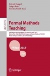 Formal Methods Teaching - Third International Workshop and Tutorial, FMTea 2019, Held as Part of the Third World Congress on For