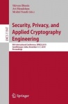 Security, Privacy, and Applied Cryptography Engineering - 9th International Conference, SPACE 2019, Gandhinagar, India, December