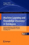 Machine Learning and Knowledge Discovery in Databases - International Workshops of ECML PKDD 2019, Würzburg, Germany, September 