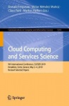 Cloud Computing and Services Science : 9th International Conference, CLOSER 2019, Heraklion, Crete, Greece, May 2–4,