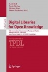 Digital Libraries for Open Knowledge - 24th International Conference on Theory and Practice of Digital Libraries, TPDL 2020, Lyo