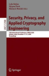 Security, Privacy, and Applied Cryptography Engineering - 10th International Conference, SPACE 2020, Kolkata, India, December 17