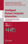 Intelligent Human Computer Interaction - 12th International Conference, IHCI 2020, Daegu, South Korea, November 24–26, 2020, Pro