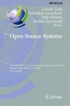 Open Source Systems - 17th IFIP WG 2.13 International Conference, OSS 2021, Virtual Event, May 12–13, 2021, Proceedings