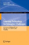 Learning Technology for Education Challenges : 9th International Workshop, LTEC 2021, Kaohsiung, Taiwan, July 20-22, 2021,