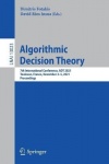 Algorithmic Decision Theory - 7th International Conference, ADT 2021, Toulouse, France, November 3–5, 2021, Proceedings