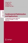 Combinatorial Optimization and Applications - 15th International Conference, COCOA 2021, Tianjin, China, December 17–19, 2021, P