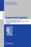 Augmented Cognition - 16th International Conference, AC 2022, Held as Part of the 24th HCI International Conference, HCII 2022, 