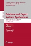 Database and Expert Systems Applications - 33rd International Conference, DEXA 2022, Vienna, Austria, August 22–24, 2022, Procee