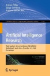 Artificial Intelligence Research - Third Southern African Conference, SACAIR 2022, Stellenbosch, South Africa, December 5–9, 202