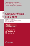 Computer Vision – ECCV 2024 - 18th European Conference, Milan, Italy, September 29–October 4, 2024, Proceedings, Part XXIV