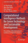 Computational Intelligence Methods for Green Technology and Sustainable Development - Proceedings of the International Conferenc