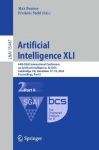 Artificial Intelligence XLI - 44th SGAI International Conference on Artificial Intelligence, AI 2024, Cambridge, UK, December 17