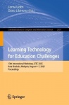 Learning Technology for Education Challenges : 13th International Workshop, LTEC 2025, Kota Kinabalu, Malaysia, August