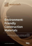 Environment-Friendly Construction Materials - Volume 1