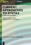 Current Approaches to Syntax - A Comparative Handbook