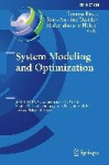 System Modeling and Optimization : 27th IFIP TC 7 Conference, CSMO 2015, Sophia Antipolis, France, June 29 - July 3, 2015,