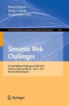 Semantic Web Challenges - 4th SemWebEval Challenge at ESWC 2017, Portoroz, Slovenia, May 28 - June 1, 2017, Revised Selected Pap