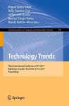 Technology Trends - Third International Conference, CITT 2017, Babahoyo, Ecuador, November 8-10, 2017, Proceedings