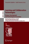Learning and Collaboration Technologies. Design, Development and Technological Innovation - 5th International Conference, LCT 20