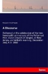 A Discourse - Delivered at the celebration of the two hundredth anniversary of the Reformed Prot. Dutch Church of Bergen, in New