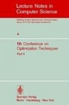 Fifth Conference on Optimization Techniques. Rome 1973 : Part 2