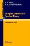 Complex Analysis and Spectral Theory - Seminar, Leningrad 1979/80