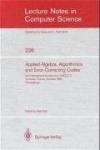 Applied Algebra, Algorithmics and Error-Correcting Codes : 2nd International Conference, AAECC-2, Toulouse, France, October