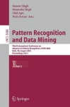 Pattern Recognition and Data Mining - Third International Conference on Advances in Pattern Recognition, ICAR 2005, Bath, UK, Au