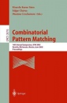 Combinatorial Pattern Matching : 14th Annual Symposium, CPM 2003, Morelia, Michoacán, Mexico, June 25-27, 2003, Proceedings