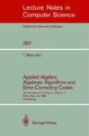 Applied Algebra, Algebraic Algorithms and Error-Correcting Codes - 6th International Conference, AAECC-6, Rome, Italy, July 4-8,
