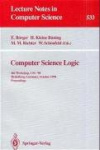 Computer Science Logic - 4th Workshop, CSL '90, Heidelberg, Germany, October 1-5, 1990. Proceedings