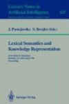Lexical Semantics and Knowledge Representation - First SIGLEX Workshop, Berkeley, CA, USA, June 17, 1991. Proceedings