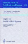 Logics in Artificial Intelligence - European Workshop JELIA '94, York, UK, September 5-8, 1994. Proceedings