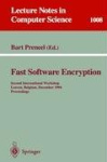 Fast Software Encryption - Second International Workshop, Leuven, Belgium, December 14-16, 1994. Proceedings