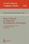 Recent Trends in Algebraic Development Techniques - 12th International Workshop, WADT '97, Tarquinia, Italy, June 3-7, 1997, Sel