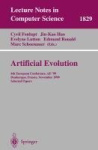 Artificial Evolution - 4th European Conference, AE'99 Dunkerque, France, November 3-5, 1999 Selected Papers