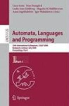 Automata, Languages and Programming - 35th International Colloquium, ICALP 2008 Reykjavik, Iceland, July 7-11, 2008 Proceedings,