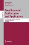 Combinatorial Optimization and Applications - First International Conference, COCOA 2007, Xi'an, China, August 14-16, 2007, Proc