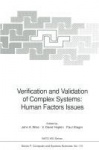 Verification and Validation of Complex Systems: Human Factors Issues