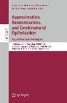 Approximation, Randomization, and Combinatorial Optimization. Algorithms and Techniques - 14th International Workshop, APPROX 20
