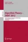 Algorithm Theory -- SWAT 2012 - 13th Scandinavian Symposium and Workshops, Helsinki, Finland, July 4-6, 2012, Proceedings
