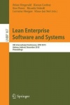Lean Enterprise Software and Systems - 4th International Conference, LESS 2013, Galway, Ireland, December 1-4, 2013, Proceedings